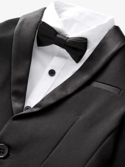 Sets En Combisets|Gelegenheidskleding|Next - Set van blazer, overhemd, broek en vlinderstrik (3 mnd - 9 jr) Zwart