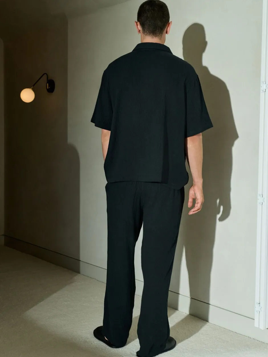 Pyjama's*Next - Short Sleeve Pyjamas Set Zwart