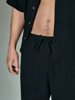 Pyjama's*Next - Short Sleeve Pyjamas Set Zwart