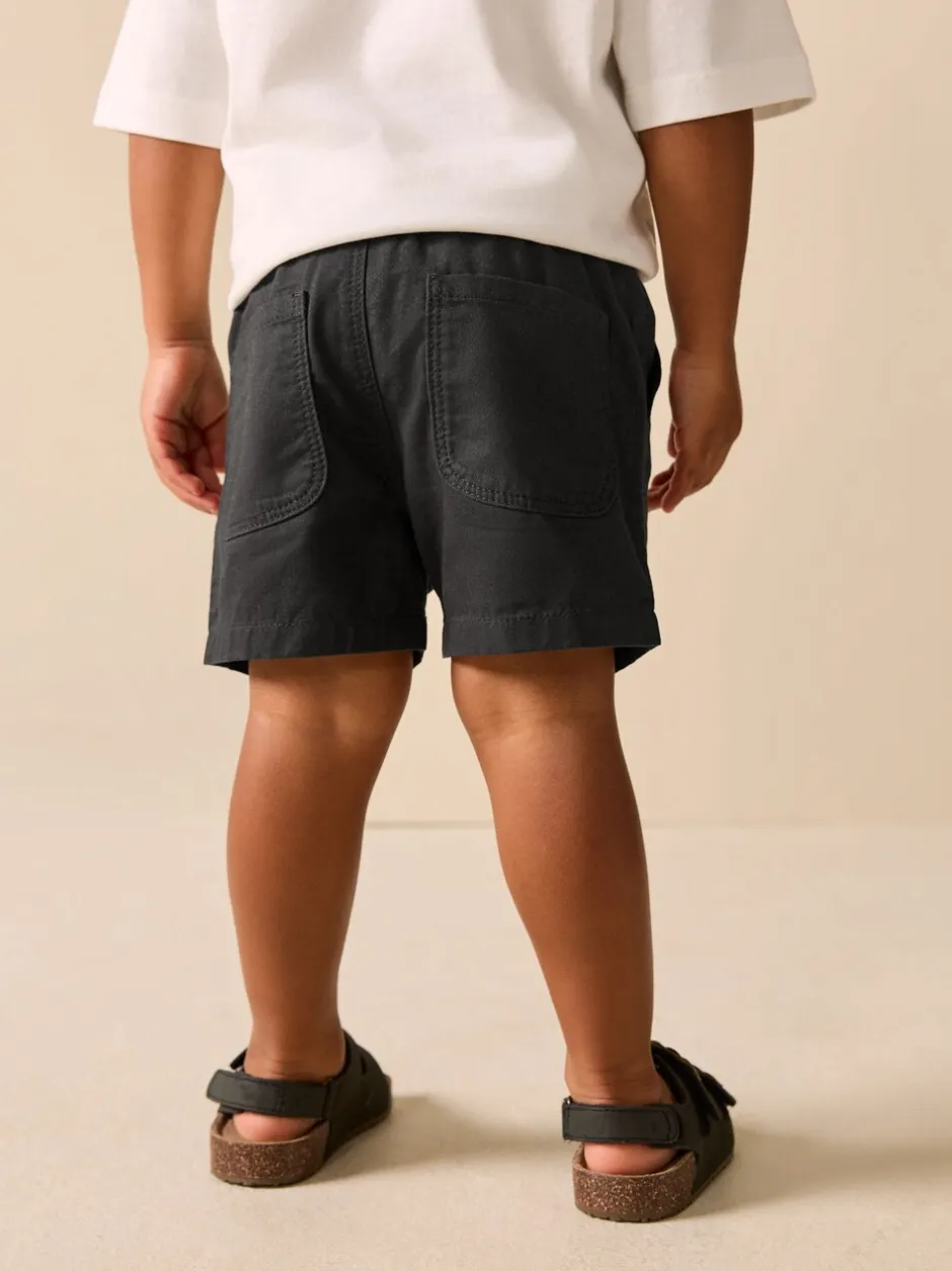 Shorts|Shorts*Next Zwart - Shorts met trekkoord (3mnd-7jr)