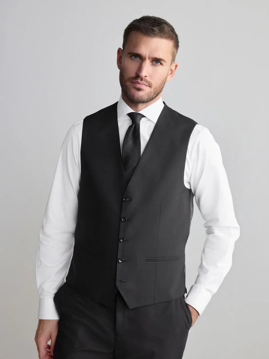 Vesten|Next Zwart - Signature Nova Fides wollen gilet