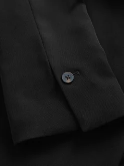 Kostuums En Werkkleding*Next Zwart - Single Breasted Skinny Belt Blazer