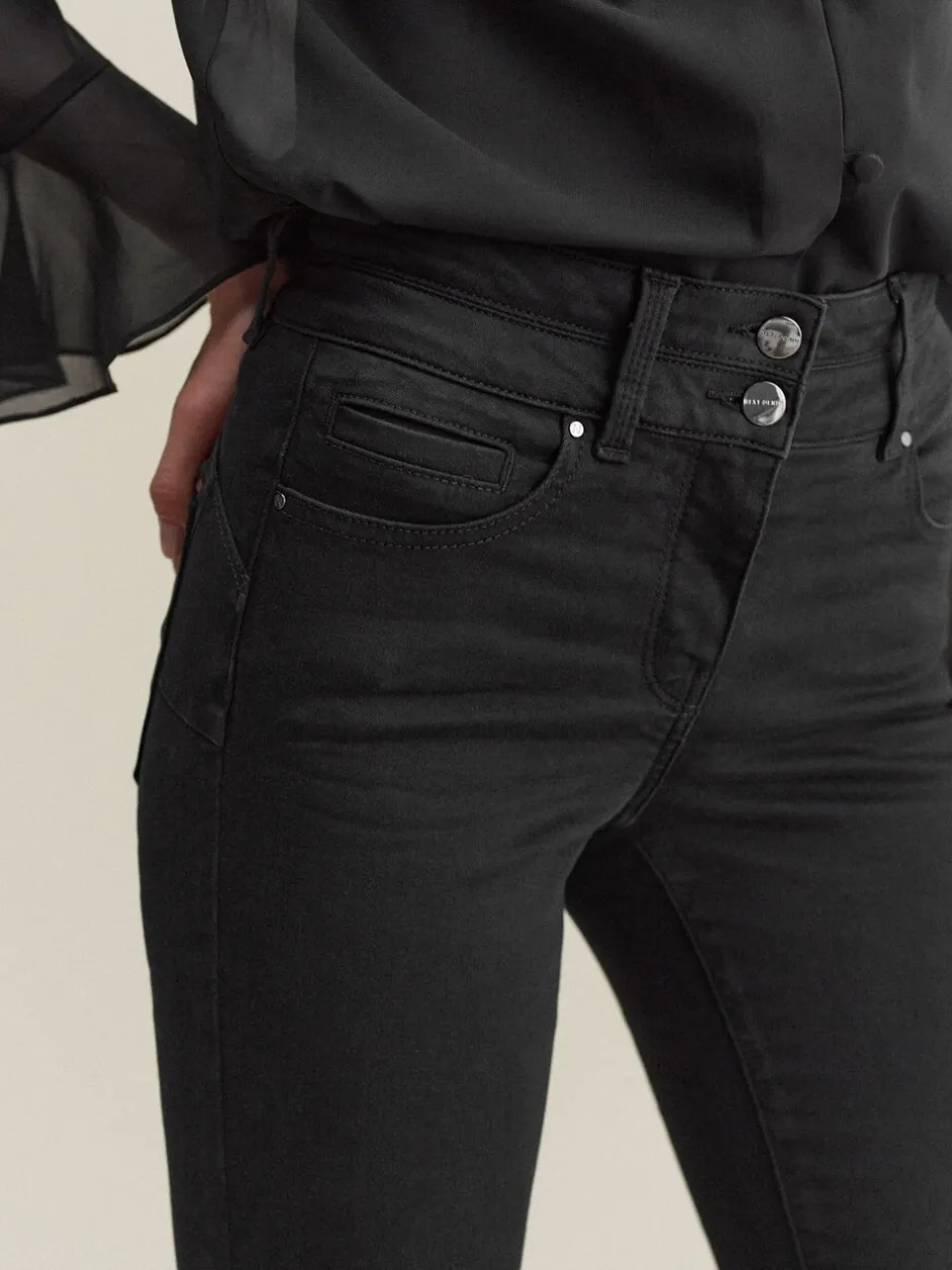Jeans|Next - Skinny jeans met verlengings- en afslankeffect Zwart