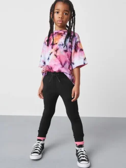 Schoolkleding*Next - Skinny-fit joggingbroek (3 - 16 jr) Zwart