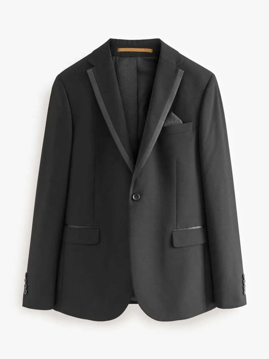 Smokings En Feestkleding|Blazers En Business-Jasjes*Next Zwart - Skinny-fit smoking: colbert