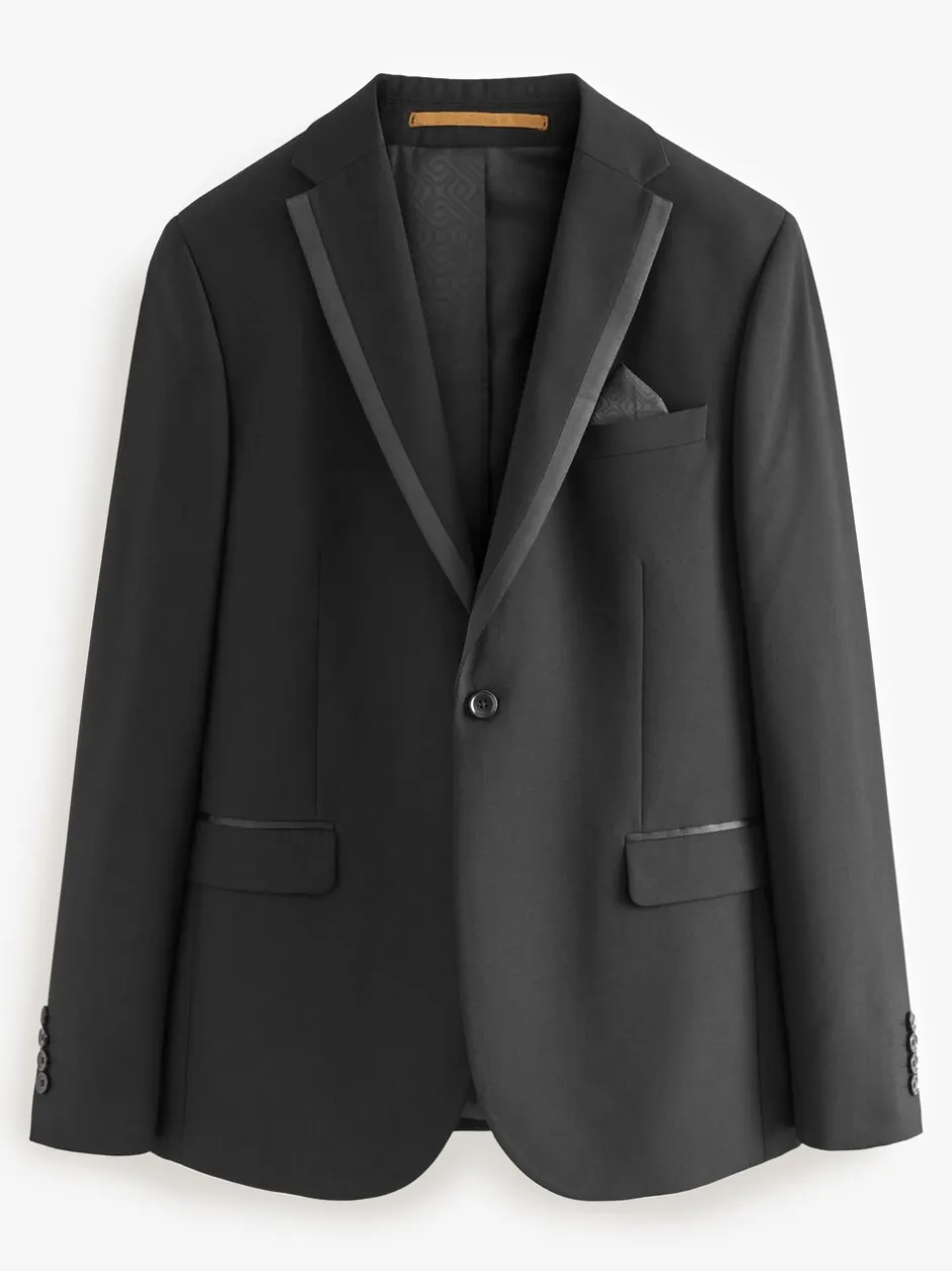 Smokings En Feestkleding|Blazers En Business-Jasjes*Next Zwart - Skinny-fit smoking: colbert