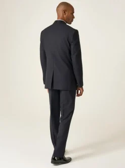 Smokings En Feestkleding|Skopes - getailleerd Newman-kostuum met ruit: jas Zwart