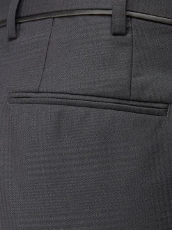 Smokings En Feestkleding*Skopes - getailleerd Newman-kostuum met ruit: pantalon Zwart