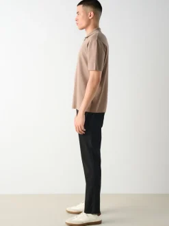 Broeken En Chino's|Next - Slim Fit - 5 Broek met zakken Soft Touch Zwart