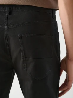 Broeken En Chino's|Next - Slim Fit - 5 Broek met zakken Soft Touch Zwart