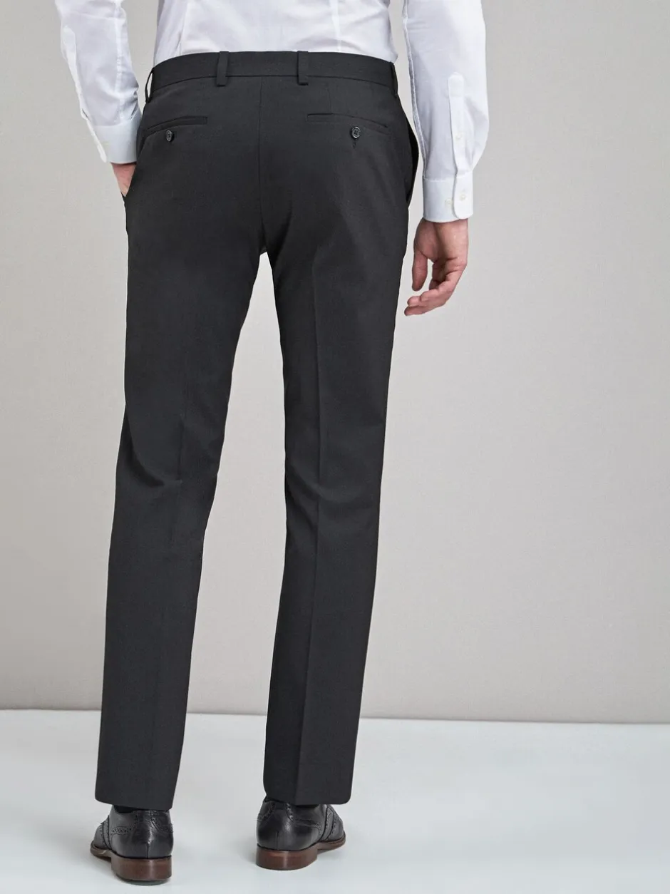 Formele Broek|Broeken En Chino's*Next Zwart - Slim Fit - Chique stretchy broek