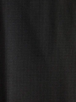 Formele Broek|Next Zwart - Slim Fit - Modieuze broek met textuur