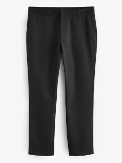Formele Broek|Next - Slim Fit - Modieuze broek zonder plooien Zwart