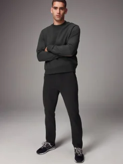 Formele Broek|Broeken En Chino's|Next - Slim Fit - Motionflex chino Zwart