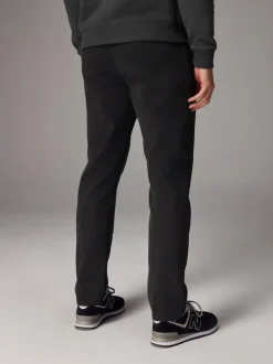 Formele Broek|Broeken En Chino's|Next - Slim Fit - Motionflex chino Zwart