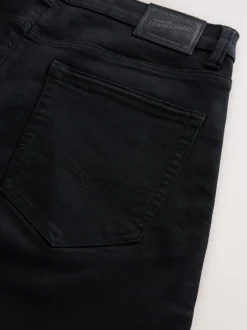 Jeans|Next Zwart - Slim Fit - Motionflex jeans