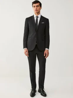 Blazers En Business-Jasjes|Pakken|Next - Slim Fit - Must-have kostuum: colbert Zwart