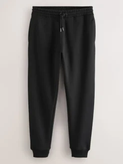 Joggingbroeken*Next - Slim Fit - Slim Fit Brushback Heavyweight Joggers Zwart