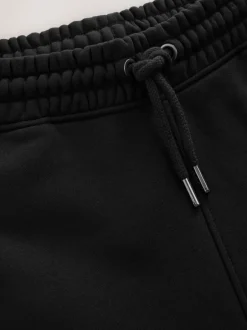 Joggingbroeken*Next - Slim Fit - Slim Fit Brushback Heavyweight Joggers Zwart