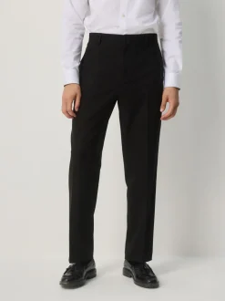Smokings En Feestkleding|Next Zwart - Slim Fit Sequin Tuxedo Suit Trousers