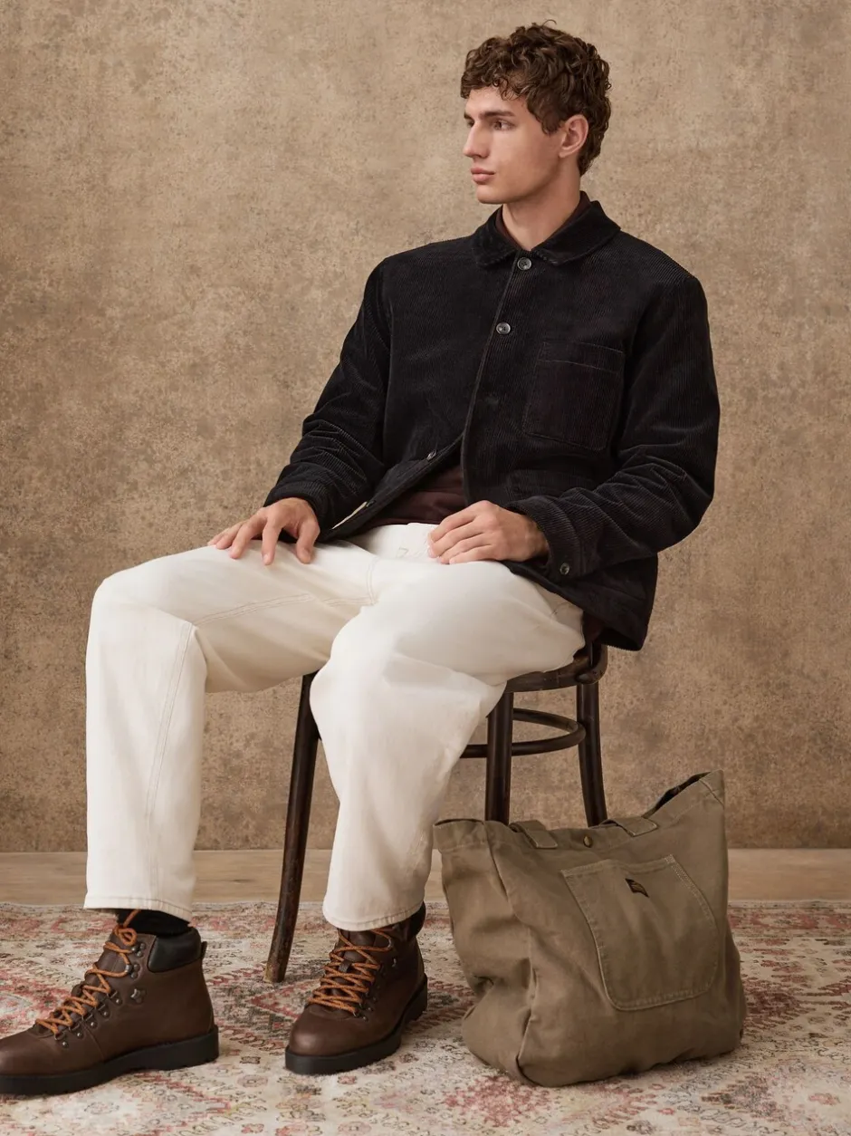 Blazers En Business-Jasjes|Jassen En Jacks*Next - Slim Rijk Corduroy Jack Zwart
