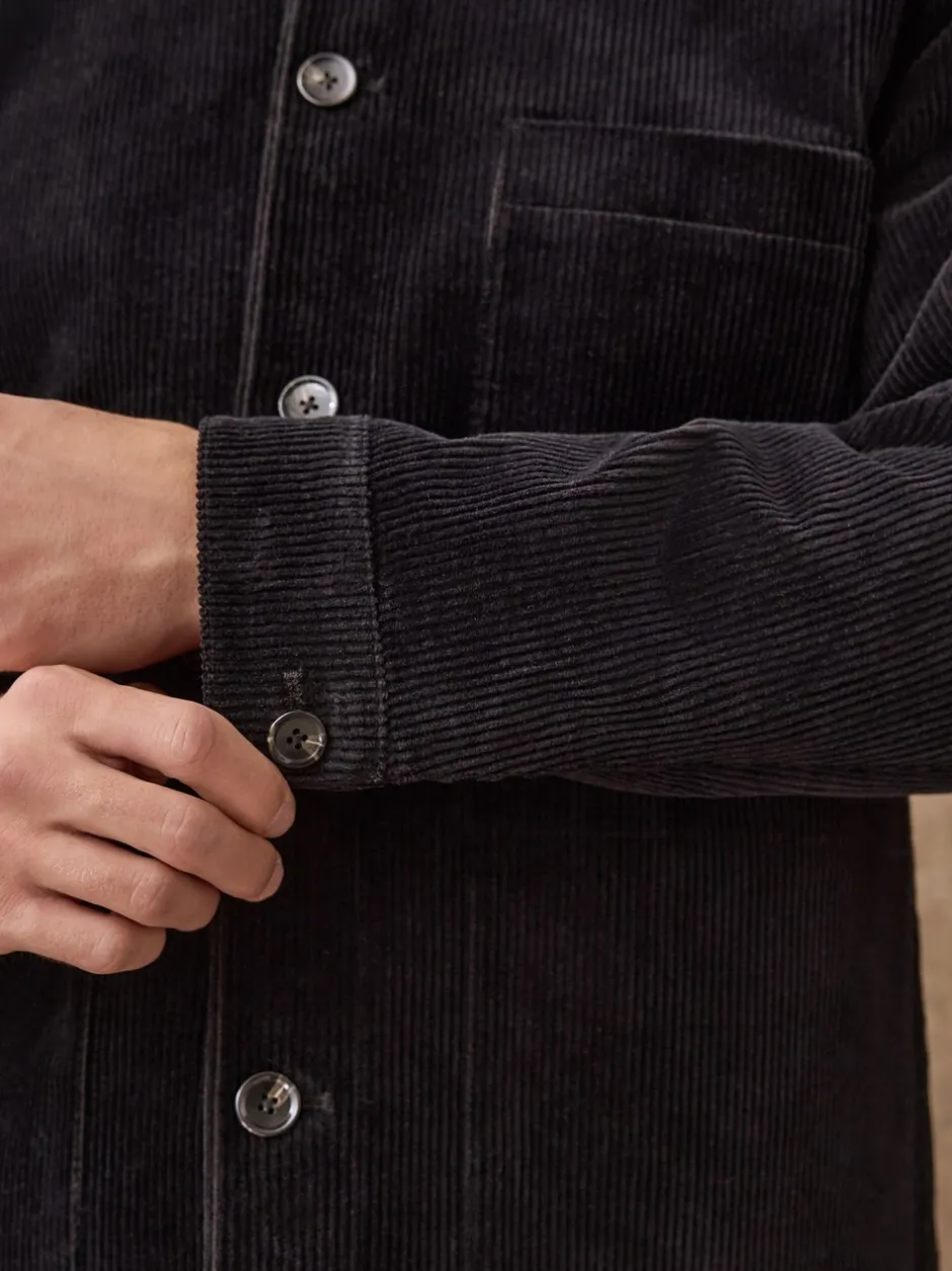 Blazers En Business-Jasjes|Jassen En Jacks*Next - Slim Rijk Corduroy Jack Zwart
