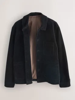 Blazers En Business-Jasjes|Jassen En Jacks*Next - Slim Rijk Corduroy Jack Zwart