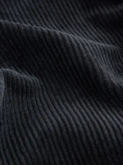 Blazers En Business-Jasjes|Jassen En Jacks*Next - Slim Rijk Corduroy Jack Zwart