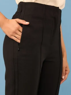 Kostuums En Werkkleding|Broeken*Next - Smalle vormgevende broek Zwart