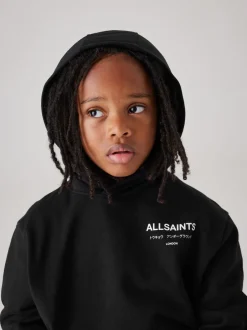 Sweaters En Hoody´S|smALLSAINTS Zwart - Oversized Underground Pullover Hoodie
