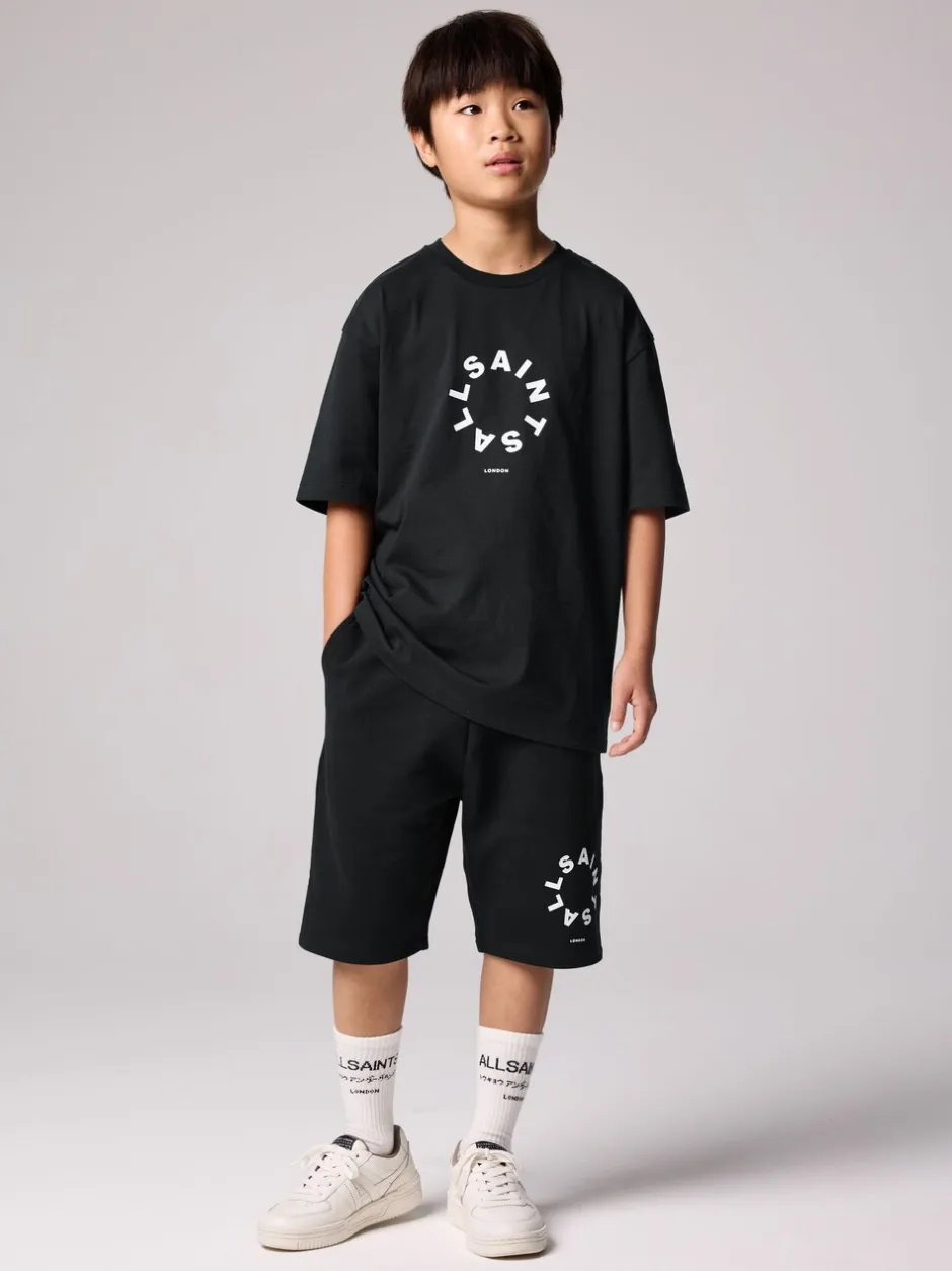Shorts*smALLSAINTS - Tierra set van T-shirt en sweatshorts Zwart