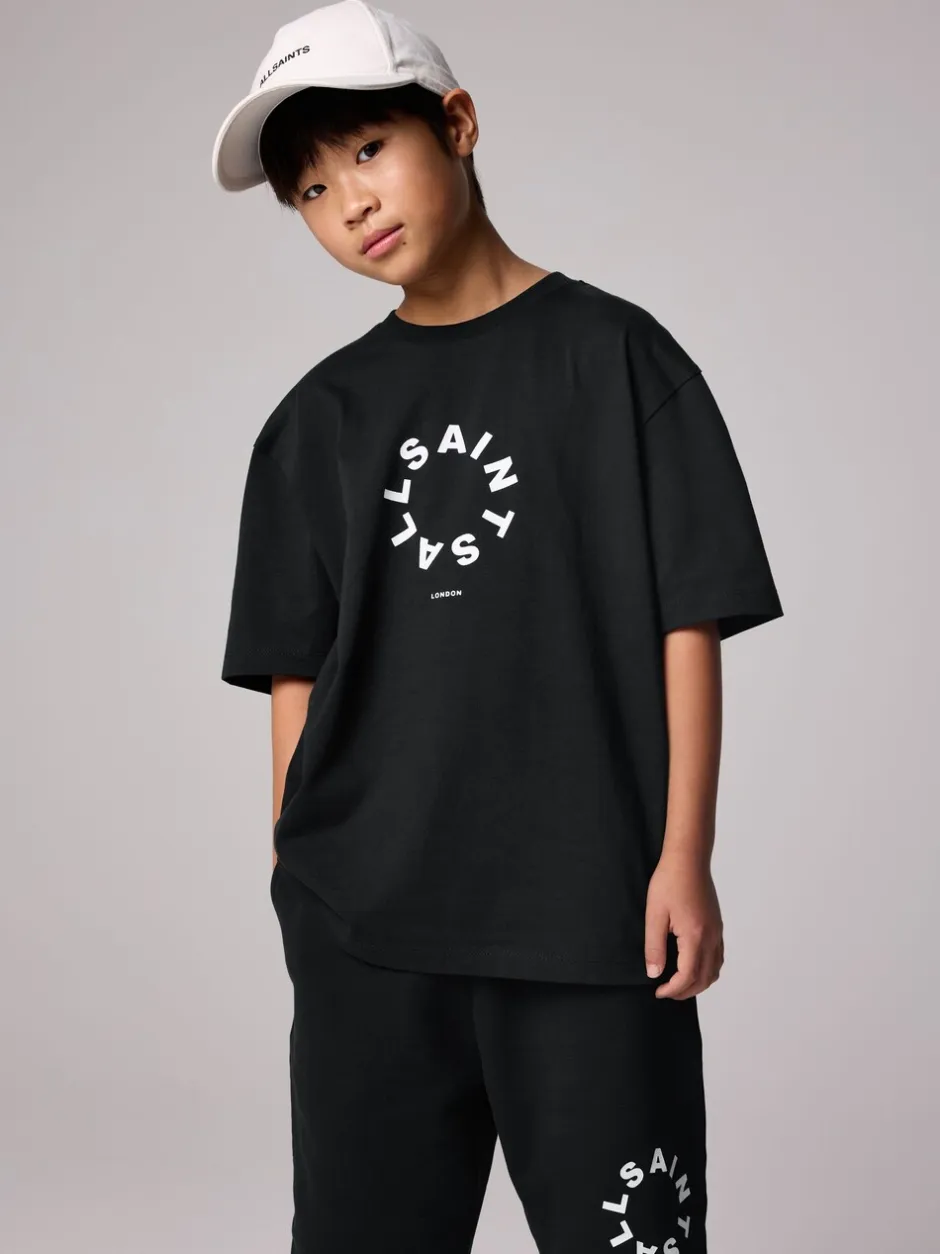 Shorts*smALLSAINTS - Tierra set van T-shirt en sweatshorts Zwart