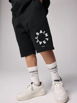 Shorts*smALLSAINTS - Tierra set van T-shirt en sweatshorts Zwart