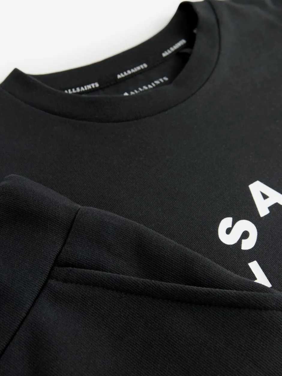 Shorts*smALLSAINTS - Tierra set van T-shirt en sweatshorts Zwart