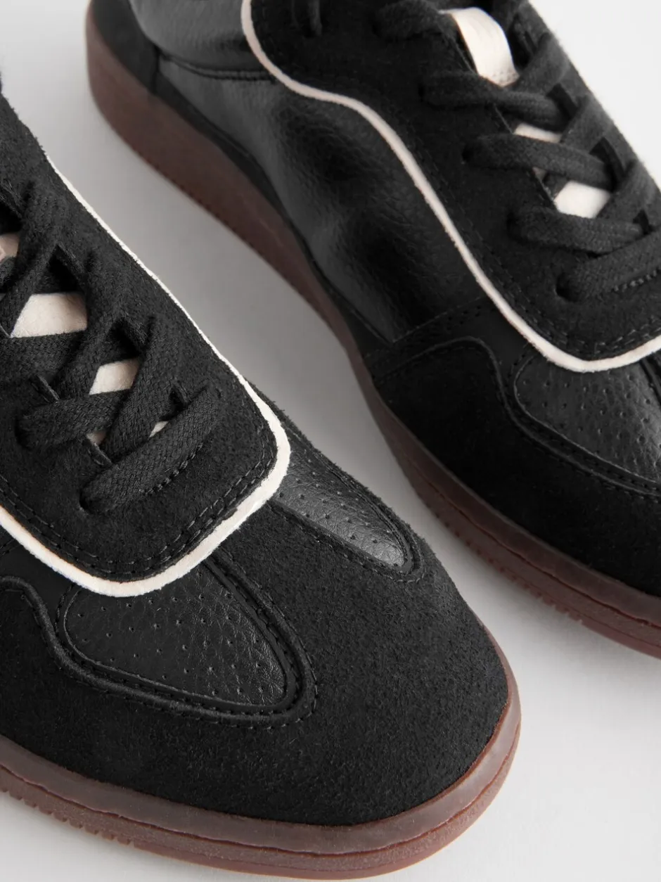 Sneakers*Next Zwart - Sneaker met veters