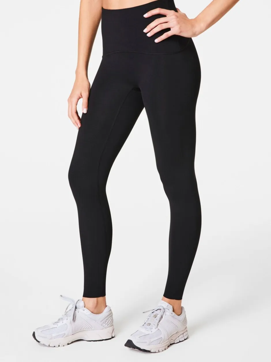Sportkleding|Leggings En Joggingbroeken|Spanx Zwart -
