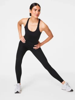 Sportkleding|Leggings En Joggingbroeken|Spanx Zwart -
