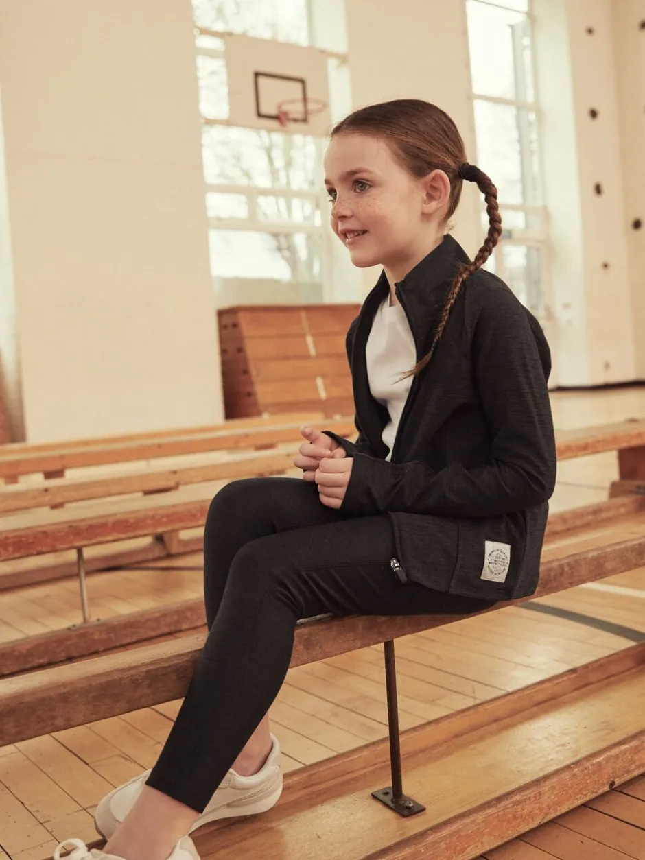 Broeken En Leggings|Next Zwart - Sportlegging (3-16 jr)