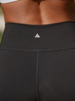 Shorts|Next Zwart - Sports Dry Tech buikcorrigerende shorts