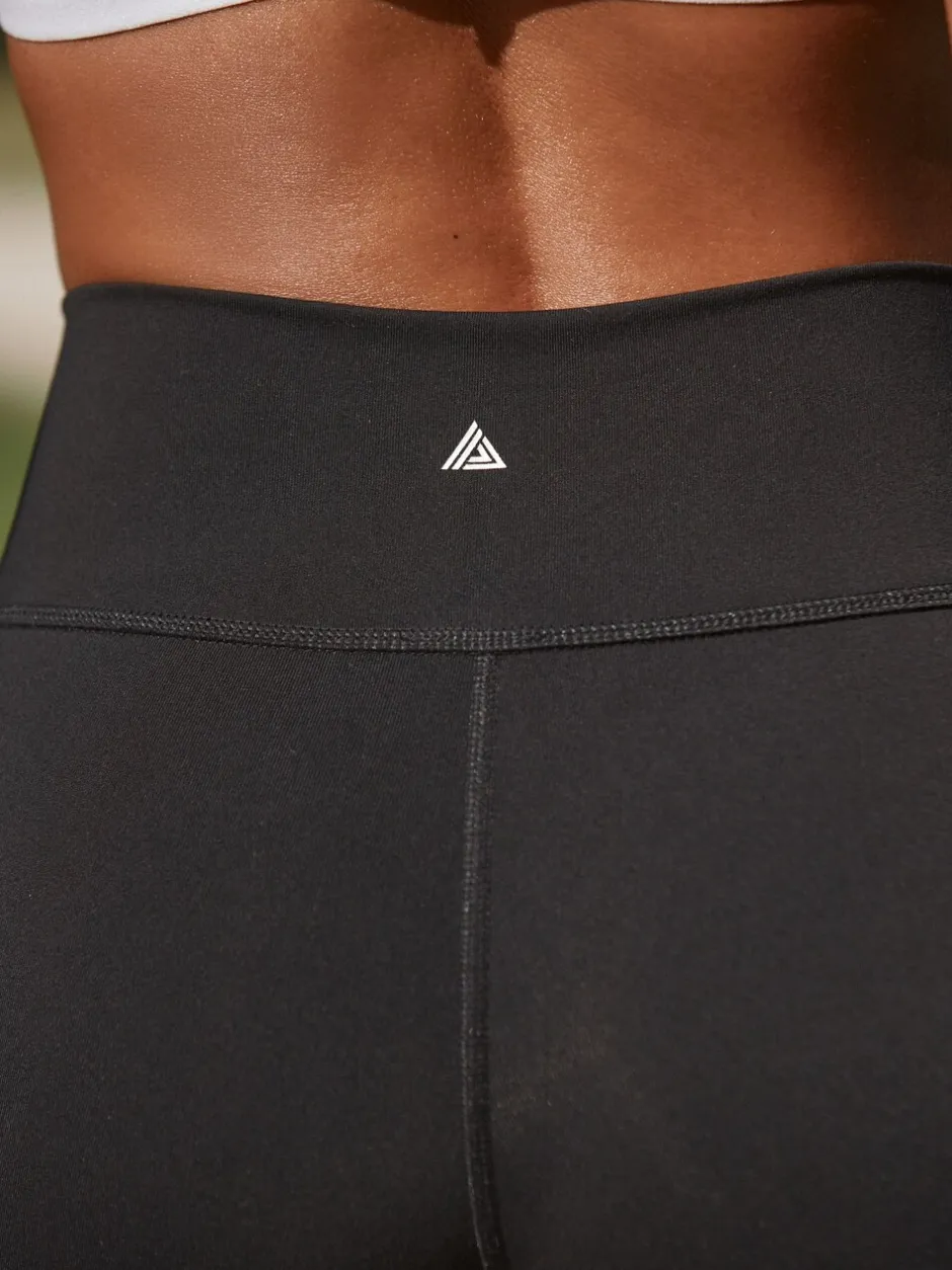 Shorts|Next Zwart - Sports Dry Tech buikcorrigerende shorts
