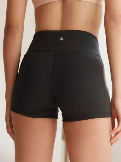 Shorts*Next Zwart - Sports Dry Tech buikcorrigerende shorts