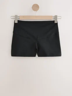 Shorts*Next Zwart - Sports Dry Tech buikcorrigerende shorts