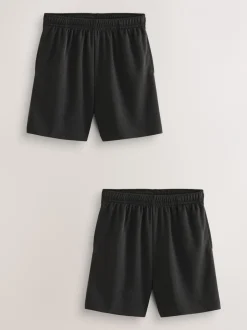 Schoolkleding|Shorts|Next - Sportshort (3-16 jr) Zwart