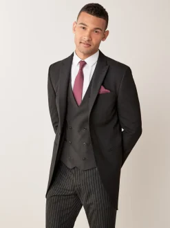 Blazers En Business-Jasjes|Pakken|Next Zwart - Standaard - Rouwkostuum: colbert