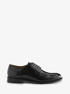 Schoenen|Formele Schoenen*Next - Standaard pasvorm - Signature - Derby-schoenen met leren zool Zwart