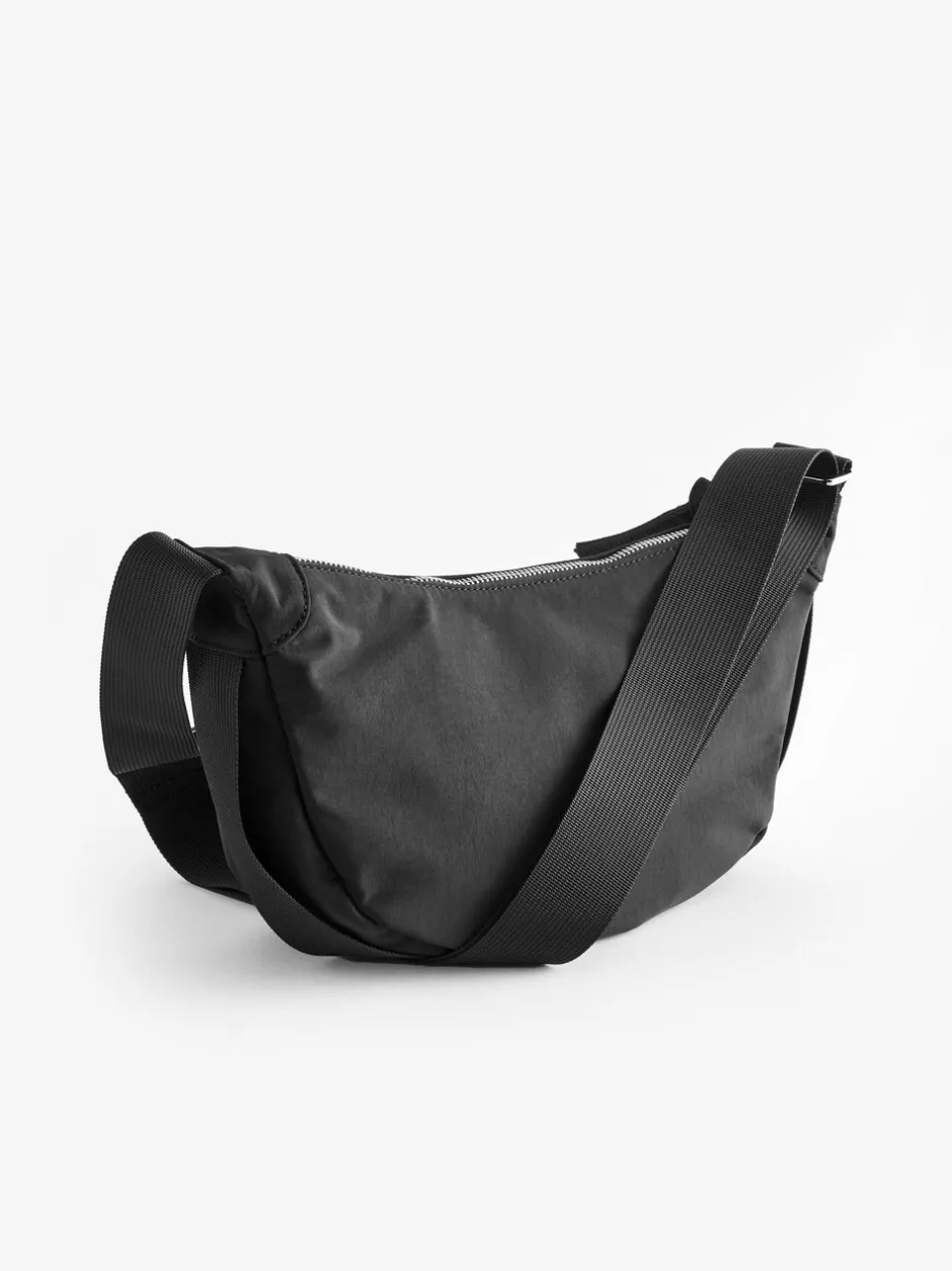 Tassen En Portemonnees*Next Zwart - Stoffen schoudertas