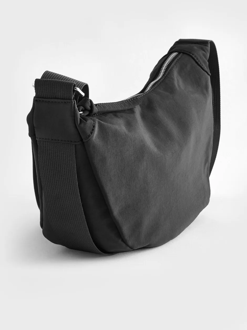 Tassen En Portemonnees*Next Zwart - Stoffen schoudertas