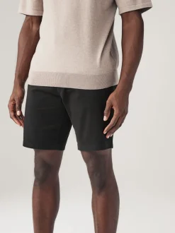 Shorts*Next Zwart - Straight fit - Chinoshort met stretch