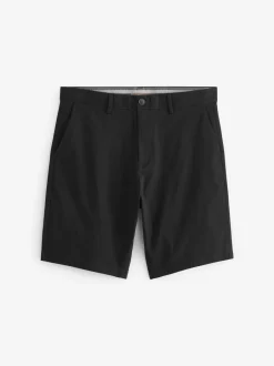 Shorts*Next Zwart - Straight fit - Chinoshort met stretch