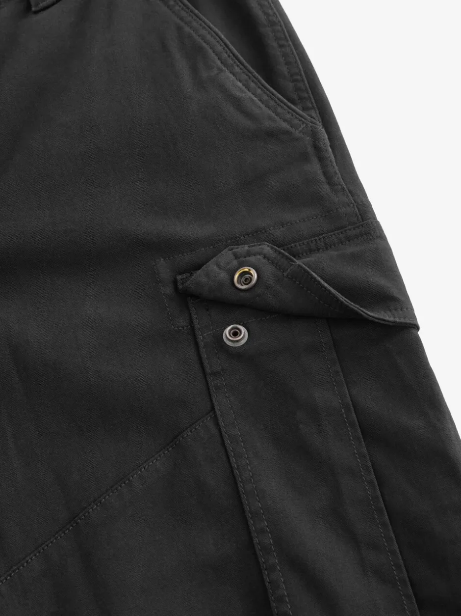 Broeken En Chino's*Next Zwart - Straight fit - Katoenen cargostretchbroek
